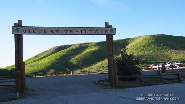 The Victory Trailhead at Ahmanson Ranch -- now Upper Las Virgenes Canyon Open Space Preserve