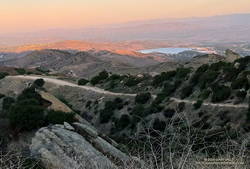 Downhill on Albertson Fire Road to Lang Ranch.