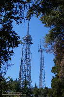 Antennae on Mt. Wilson at the top of the Kenyon Devore Trail.