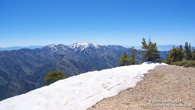Mt. Baldy from the summit of Mt. Baden-Powell