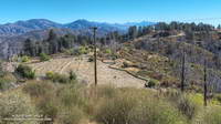 Barley Flats with Waterman Mountain and Twin Peaks in the background and Mt. Baldy in the distance.