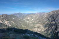 Bear Canyon from above Tom Sloan Saddle