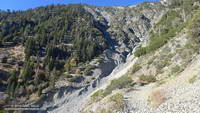 Big Horn Mine Trail about a mile from Vincent Gap.