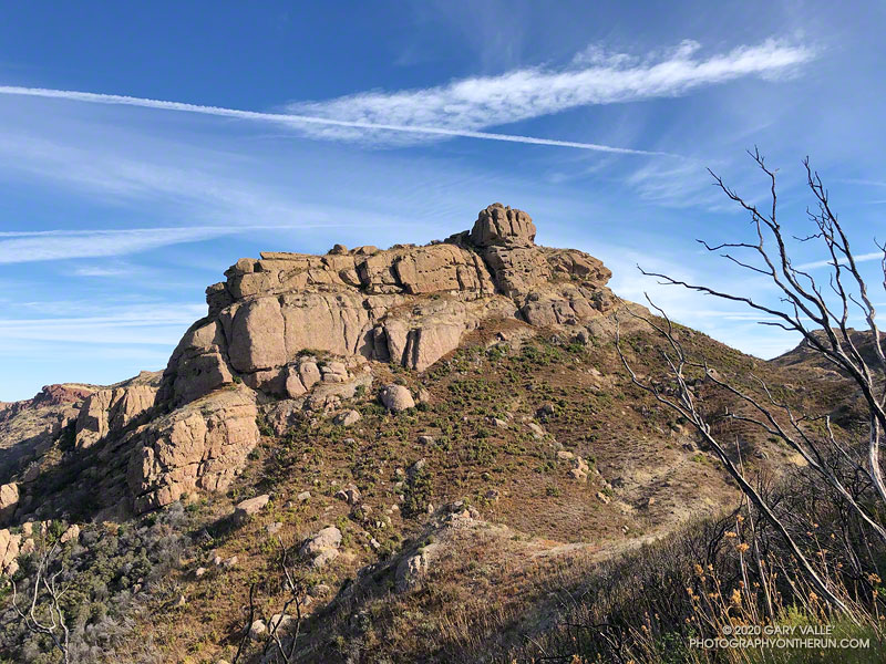 Boney Bluff from the Backbone Trail