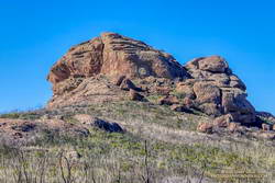 Boney Bluff from the east.