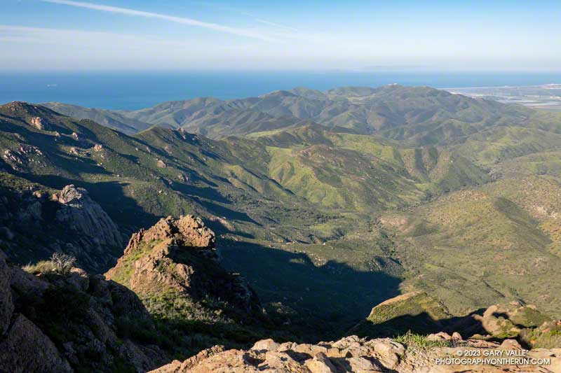 Pt. Mugu State Park from Boney Mountain