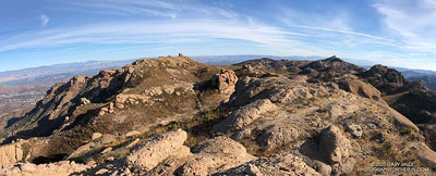 Boney Mountain plateau.