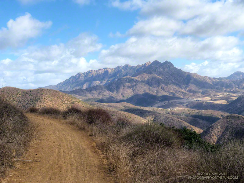 Boney Mountain and Serrano Valley from Overlook Fire Road