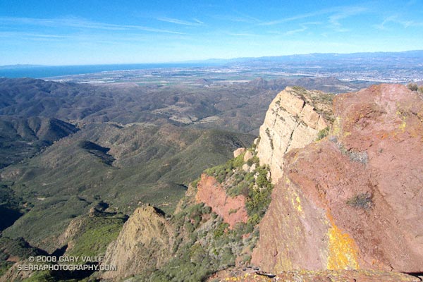 Pt. Mugu State Park, the Channel Islands, Oxnard Plain, and the mountains of Ventura and Santa Barbara