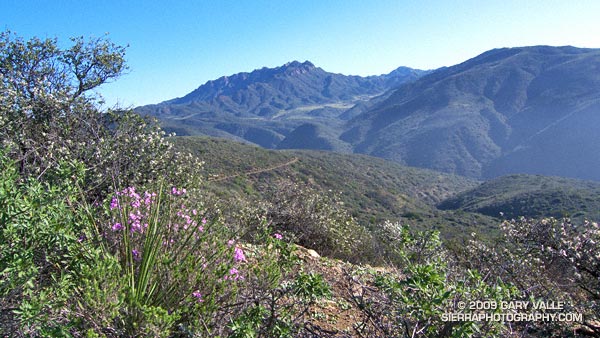 Boney Mountain and Serrano Valley from the Ray Miller Trail.