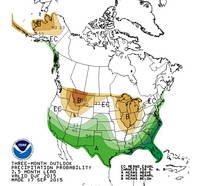 Climate Preciction Center's Winter Precipitation Outlook for December-January-February 2015-16