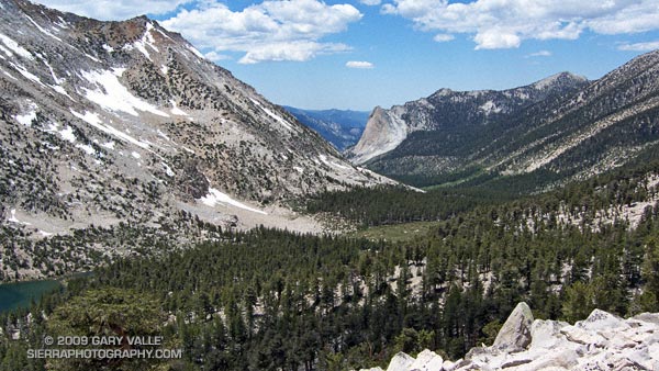 Charlotte Dome from the PCT/John Muir Trail