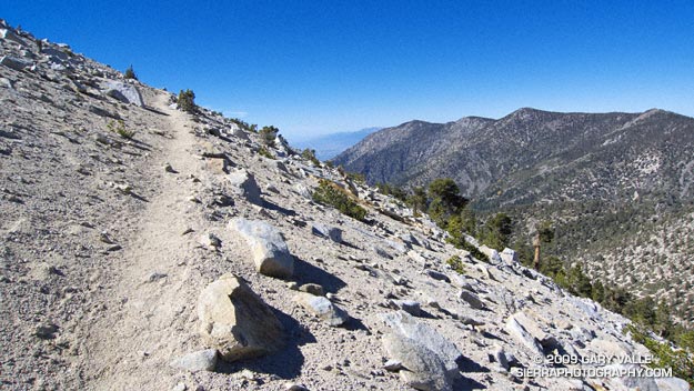 San Bernardino Mountain Divide from near Charlton Peak