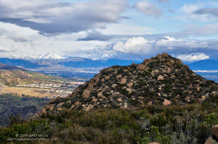 Rocky Peak following a cold Christmas storm in 2019.