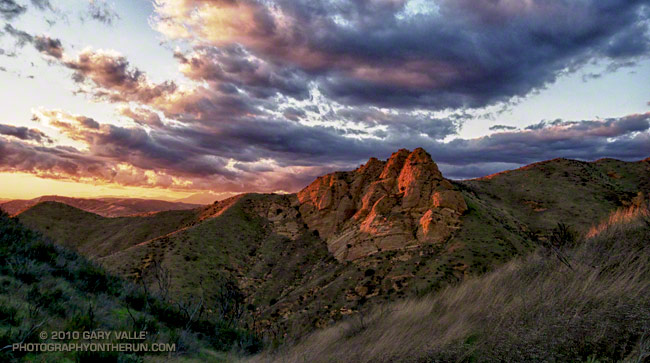 Chumash Rocks Sunset