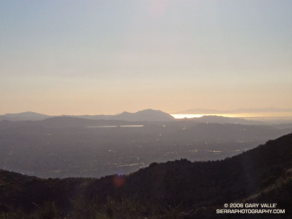 Simi Valley, Conejo Mountain, the Oxnard plain, Santa Barbara Channel, and the Channel Islands from the Chumash Trail.