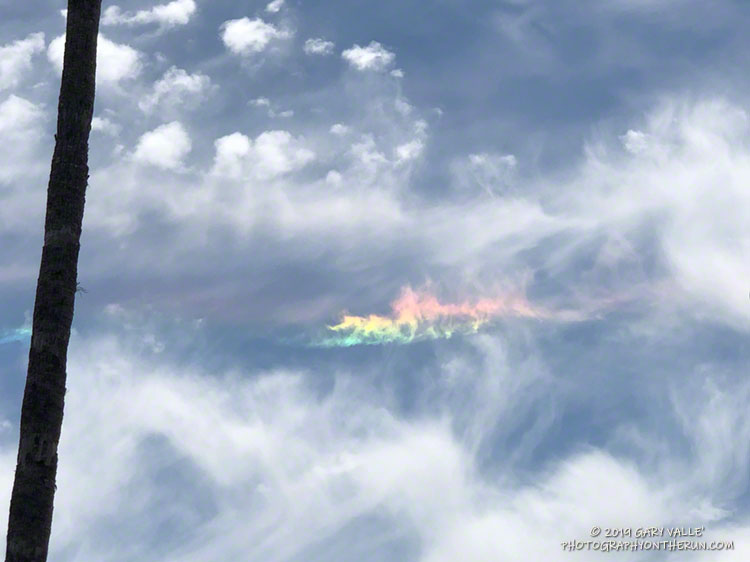 Circumhorizontal Arc Segment Over the San Fernando Valley, Near Los Angeles