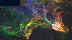 Cygnus Loop Supernova Shockwave