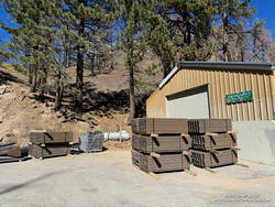 The south ridge of Mt. Lewis can be accessed from the CalTrans shed at Dawson Saddle.