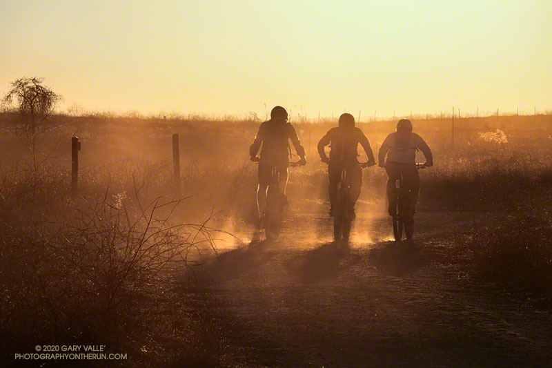 dry and dusty Upper Las Virgenes Canyon Open Space Preserve (Ahmanson Ranch)