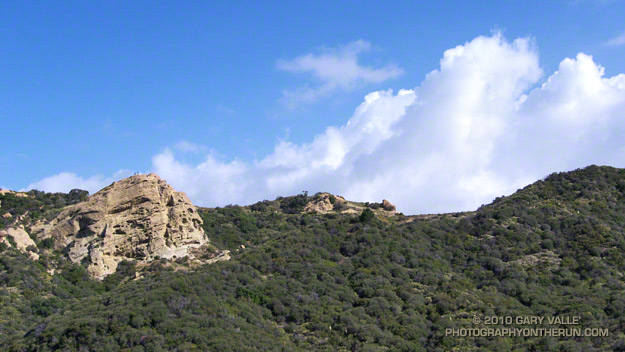 Eagle Rock From Eagle Springs Fire Road