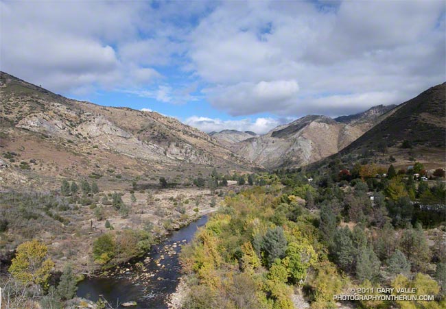 Kern River near the finish of the 2011 Burger Run