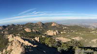 View west from Sandstone Peak, the highest peak in the Santa Monica Mountains