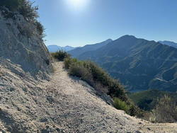 Josephine Peak and Strawberry Peak from the Condor Peak Trail. (thumbnail)