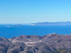 La Jolla Valley, Anacapa, and Santa Cruz Island from Boney Mountain (thumbnail)