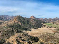 Lake Vista Ridge and Butte in Malibu Creek State Park