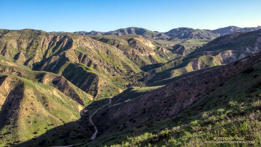 Las Llajas Canyon, in the northeast corner of Simi Valley.