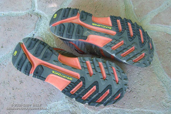 Outsole of Montrail Mountain Masochist.