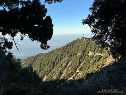 Mt. Harvard from near the start of the Rim Trail on top of Mt. Wilson.