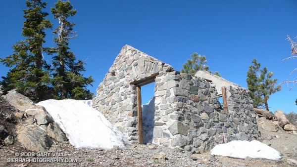 Cabin on the summit of Mt. Islip.