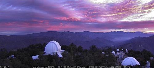 Sunrise on Mt. Wilson (thumbnail)