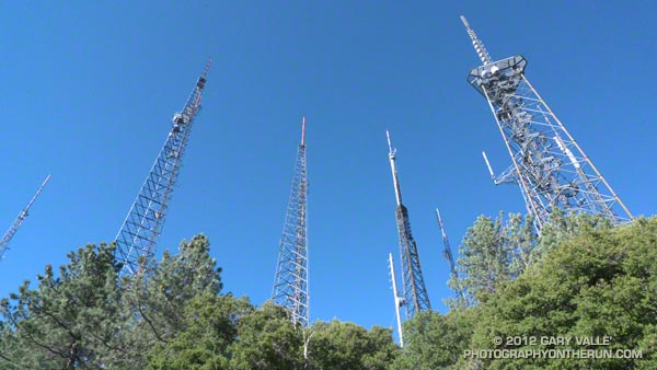 Antenna farm on Mt. Wilson