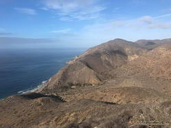 La Jolla Canyon, PCH and Mugu Peak from the Ray Miller Trail