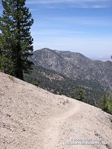 Mt. Williamson from the PCT above Windy Gap.