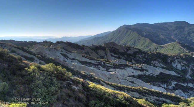 Rock Formations Along Calabasas Peak Fire Road