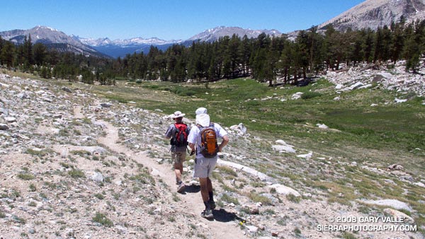 Outstanding trail running down the Rock Creek trail on the Cottonwood loop.