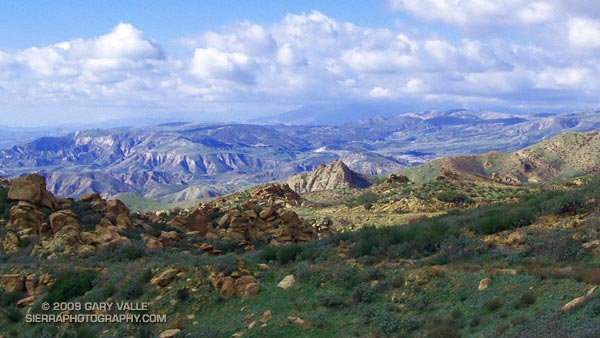 View on Bandit 30K course in Rocky Peak Park.