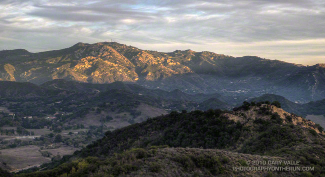 Saddle Peak from the Phantom Trail