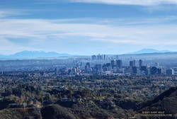 Century City, Downtown Los Angeles, San Gorgonio Mountain and San Jacinto Peak