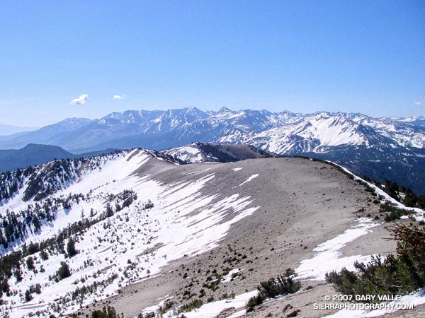 San Joaquin Ridge, near Mammoth Mountain.