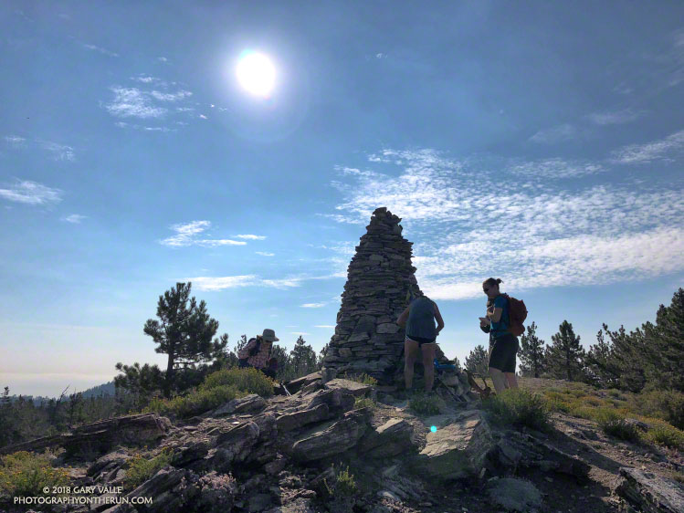 A Chumash spirit tower on Sawmill Mountain, near Mt. Pinos