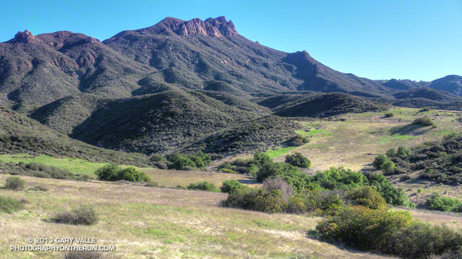 Serrano Valley and Boney Mountain