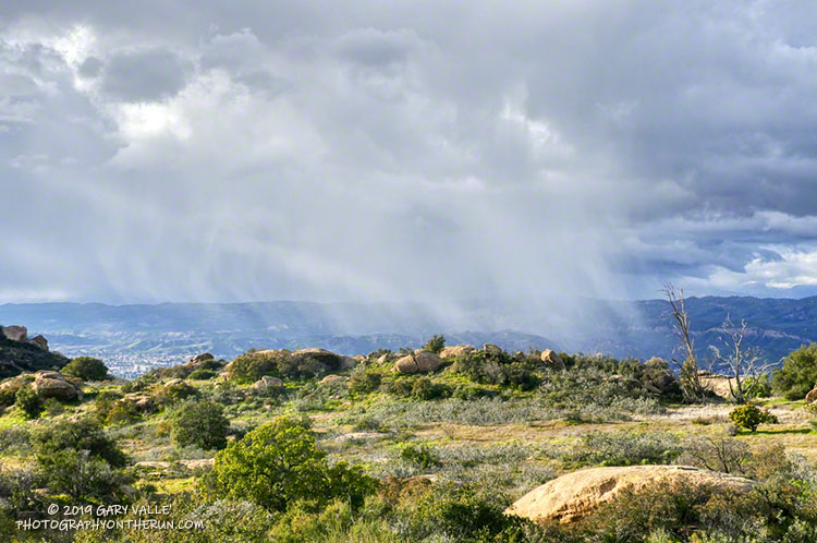 Simi Valley Snow Shower