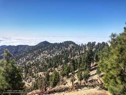 South Mt. Hawkins and Sadie Hawkins from the Hawkins Ridge Trail