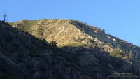 Slopes at the head of Stone Canyon on Mt. Lukens.