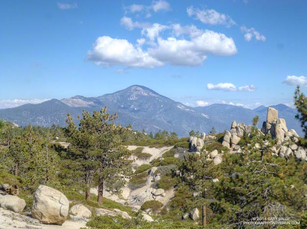 Sugarloaf Mountain from the Skyline Trail near Big Bear Lake